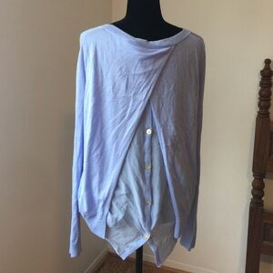 Halston Heritage Light Blue Sweater